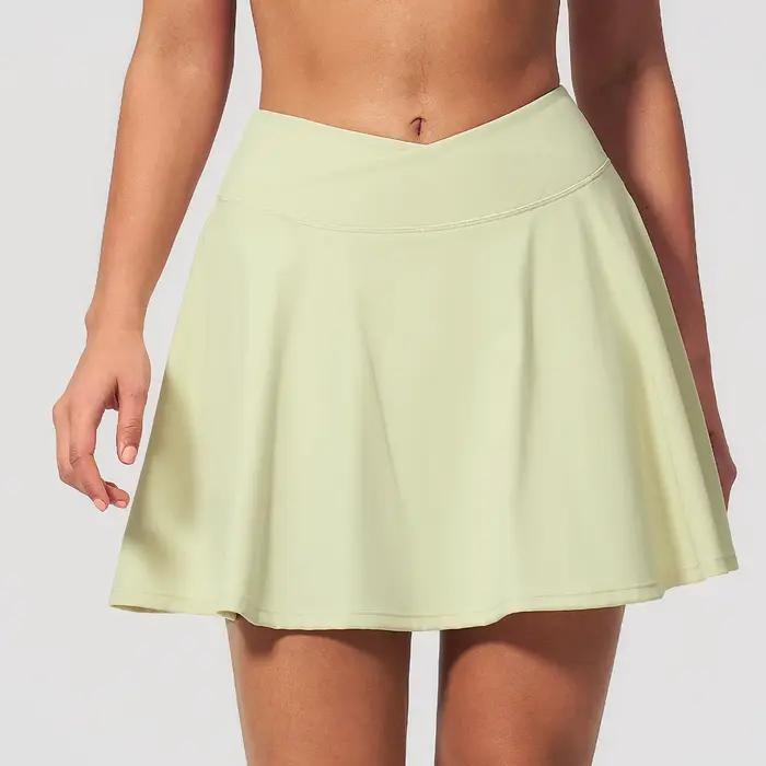Jupe courte de yoga pour femme
