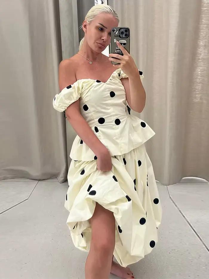 Robe Courte Femme Chic en Dentelle Patchwork avec Col Incliné et Taille Plissée, Collection Printemps-Été 2026