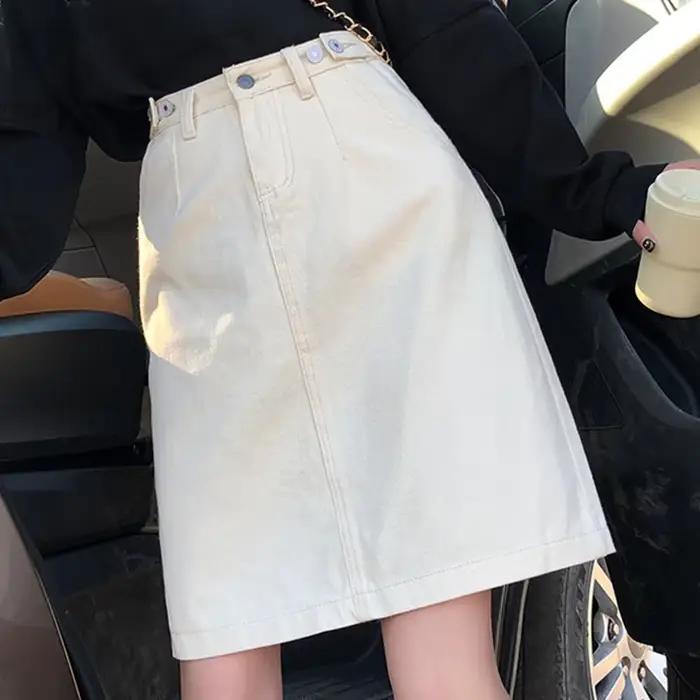 Jupe Vintage en Denim pour Femme