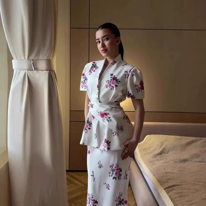 Ensemble jupe et haut pour femme