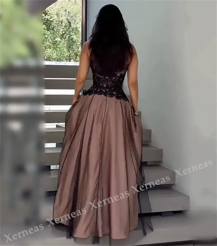 Robes longues sans bretelles sur mesure, élégantes, pour soirée formelle, sans manches, pour fête, mariage, de haute qualité, classiques