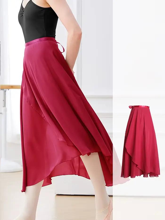 Jupe de ballet enveloppante pour femme adulte