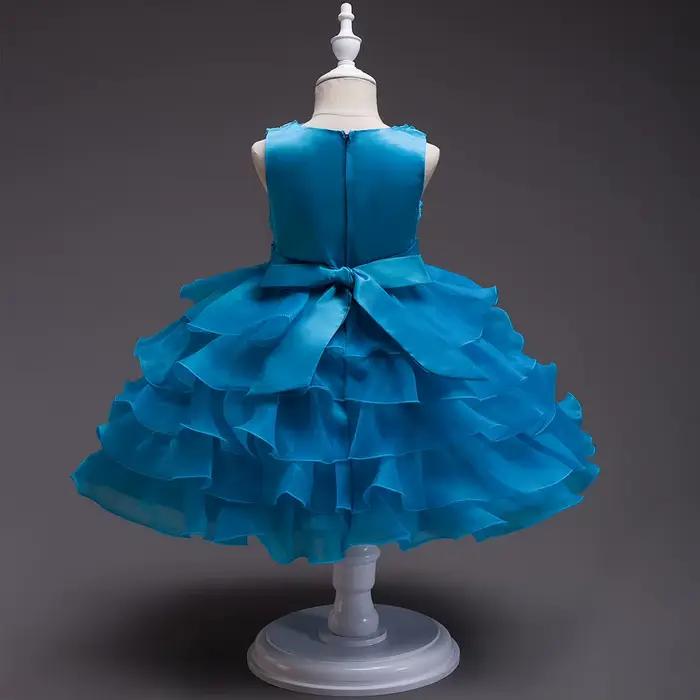Robe de mariée avec nœud papillon pour fille