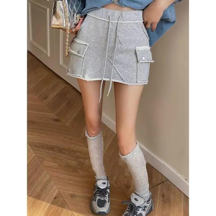 Gyaru – Mini jupe Cargo mignonne
