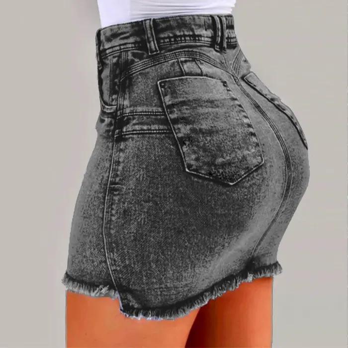 Jupe mini décontractée en polyester pour femmes, design sexy et élégant, ajustement parfait, polyvalente pour toutes les saisons et occasions