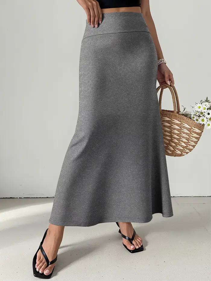 Jupe longue décontractée chic