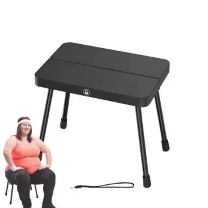 Chaise pliante en alliage d'aluminium, petit banc robuste et résistant à l'usure, tabouret pliable Compact et solide, pour le jardinage en plein air
