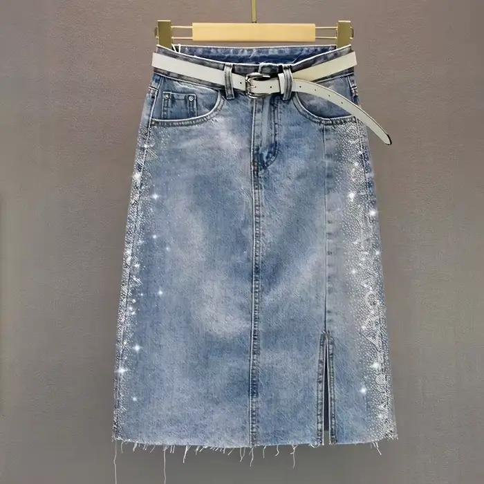 Jupes en jean pour femmes