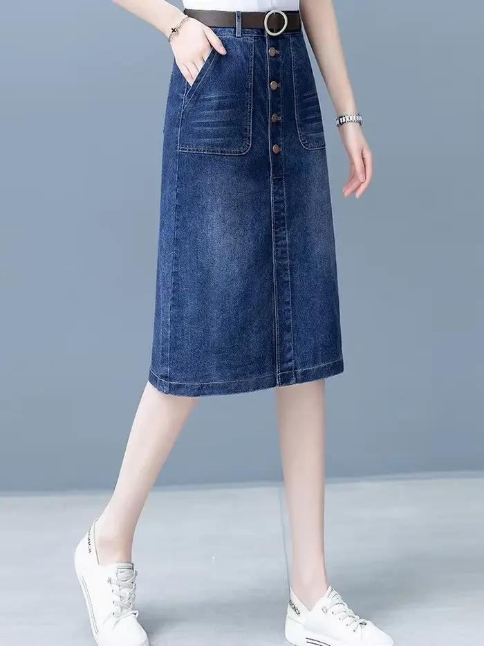 Jupes en jean pour femmes
