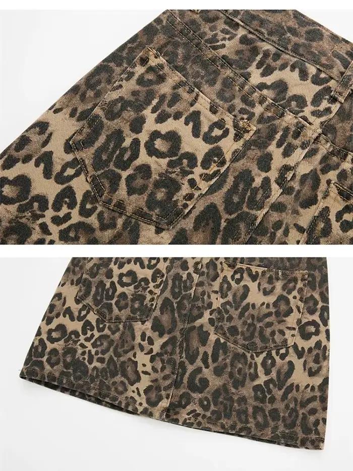 Jupe trapèze imprimée pour femme