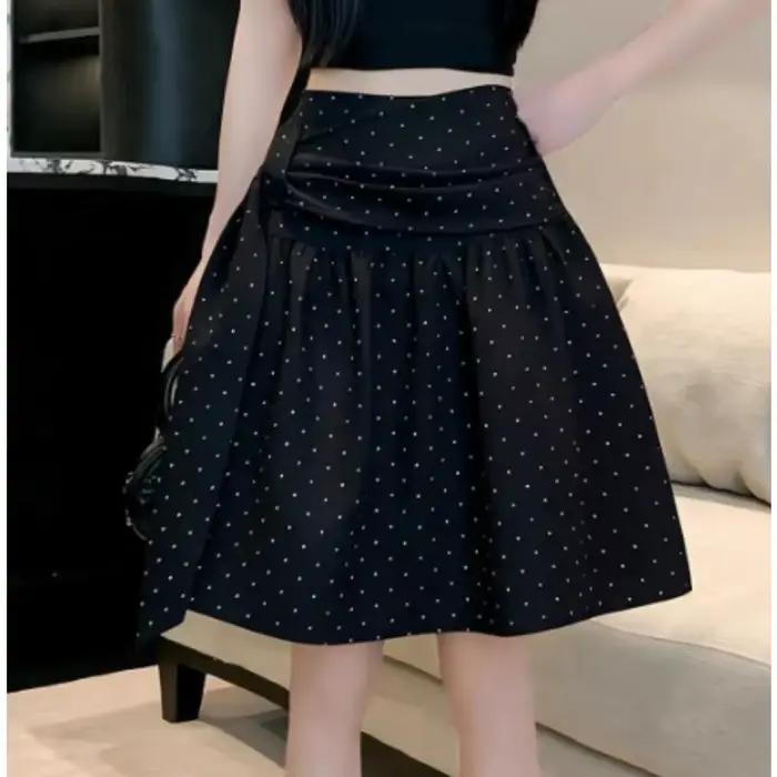 Jupe à pois pour femme