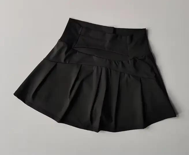 Jupe courte de sport taille haute