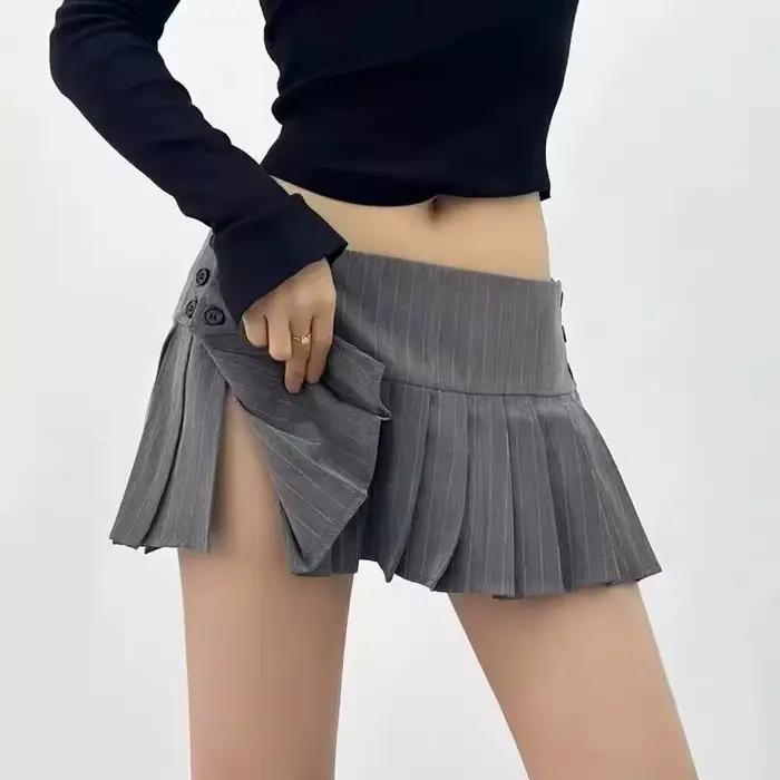 Jupes plissées femmes Sexy mode jeune Preppy Hotsweet taille haute tout-match Y2k étudiants japonais Harajuku Streetwear Mini