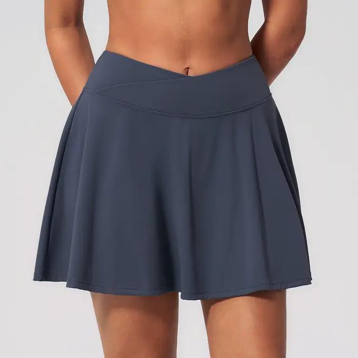 Jupe courte de yoga pour femme