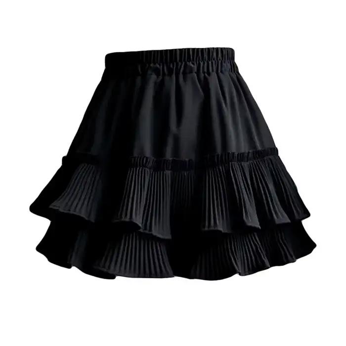Jupe plissée courte pour femme
