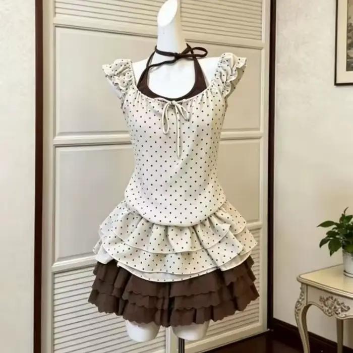 Robe jupe gothique Lolita pour femme