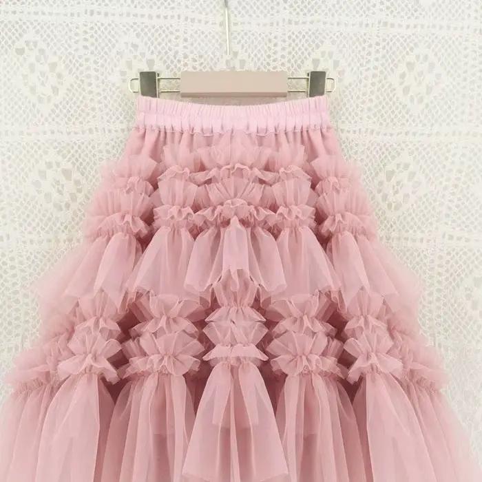 Jupes longues de princesse à la mode pour filles
