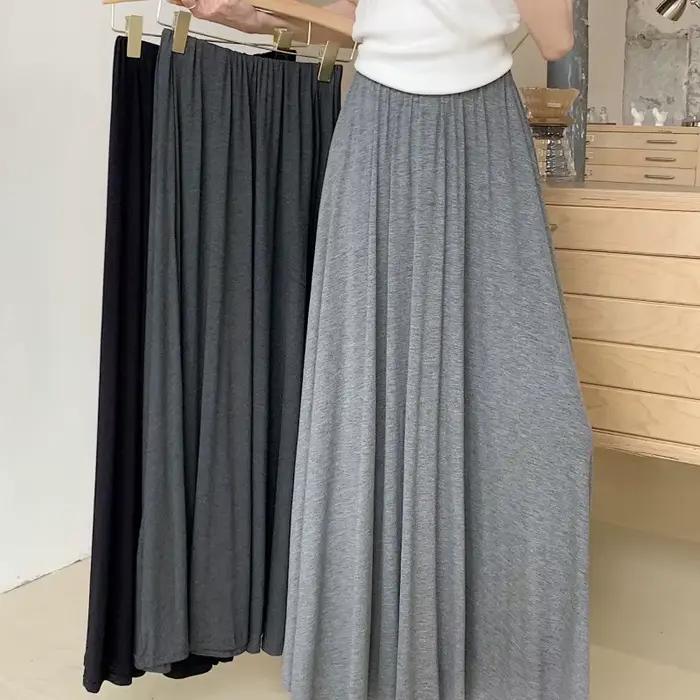 Nouvelle jupe évasée A-line pour femme