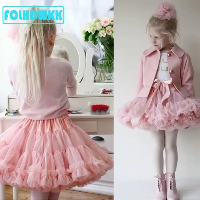 Jupe Tutu de Ballet en Tulle pour Fille