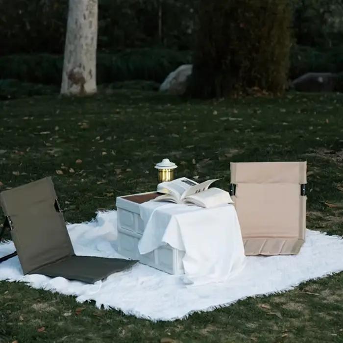 Chaise pliante en aluminium ultralégère, siège pliant confortable et portable, mobilier de camping, de plage et de voyage en plein air