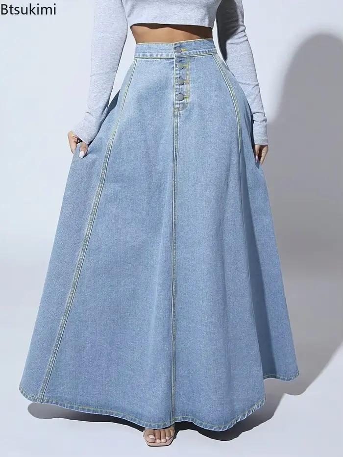 Jupe en jean pour femmes
