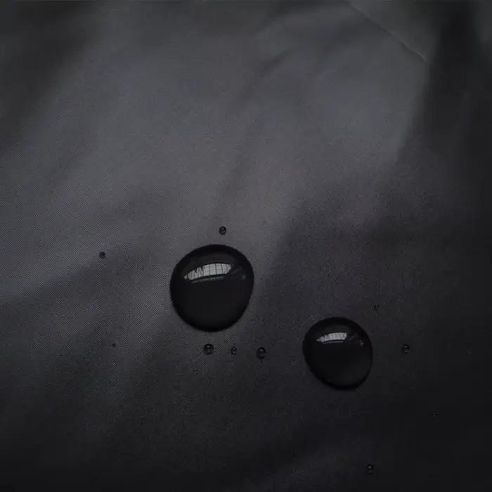 Tissu doudoune noir imperméable au mètre pour vêtements rembourrés de coton, sac de couchage, bricolage, couture, tissu brillant, doux et fin