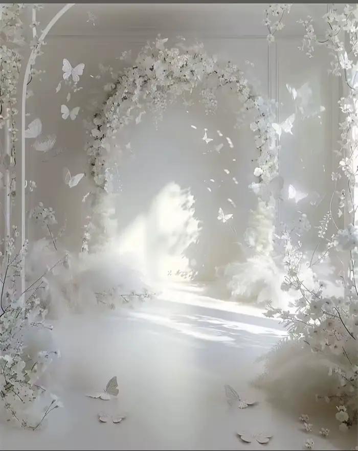 Robes De mariée luxueuses personnalisées à col carré