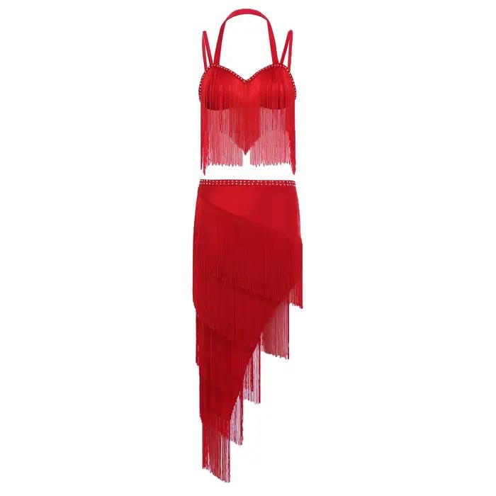 Costume de danse latine et de tango pour femmes
