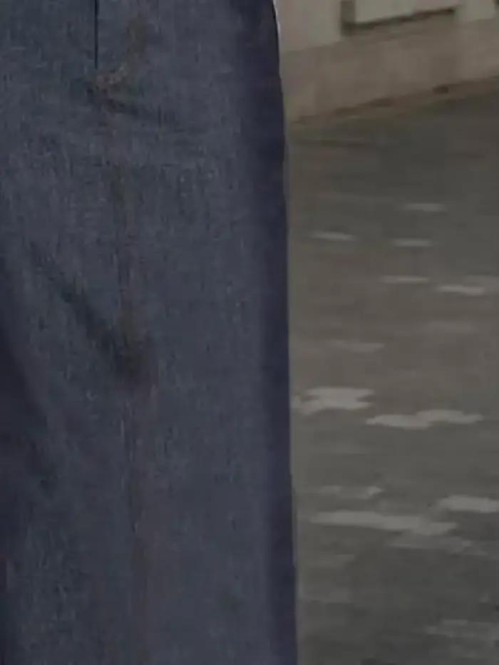 Uwing ZEE-Jupe trapèze taille haute pour femme