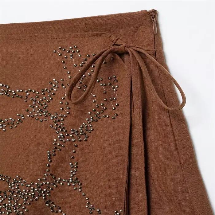 Jupes-culottes d'été pour femmes 2026 : Nouvelle collection élégante de mini-jupes taille haute