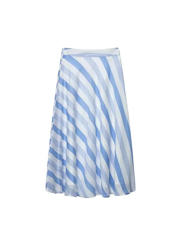 Jupe rayée élégante pour femme