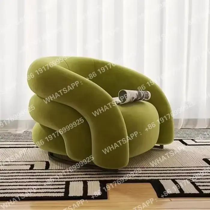 Fauteuil à bascule moderne et léger pour salon, balcon, chaise de loisirs, meuble de maison