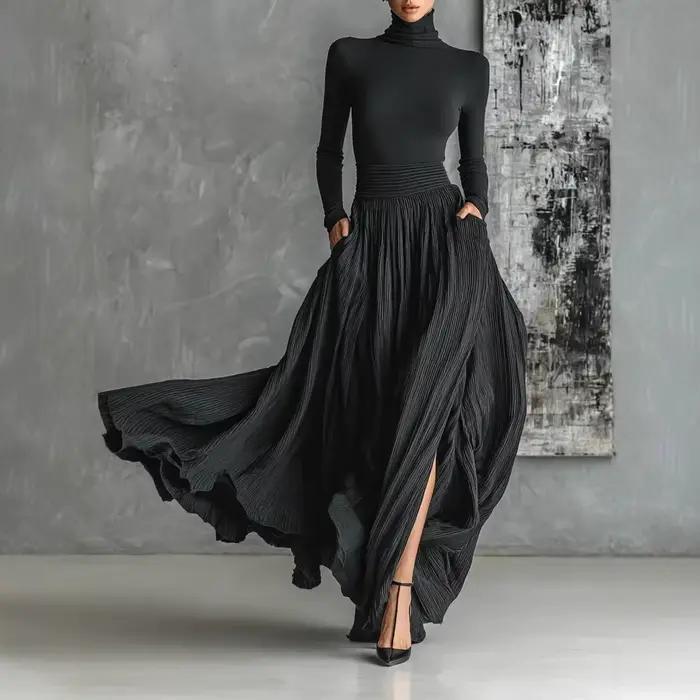 Ensemble jupe longue élégante pour femme