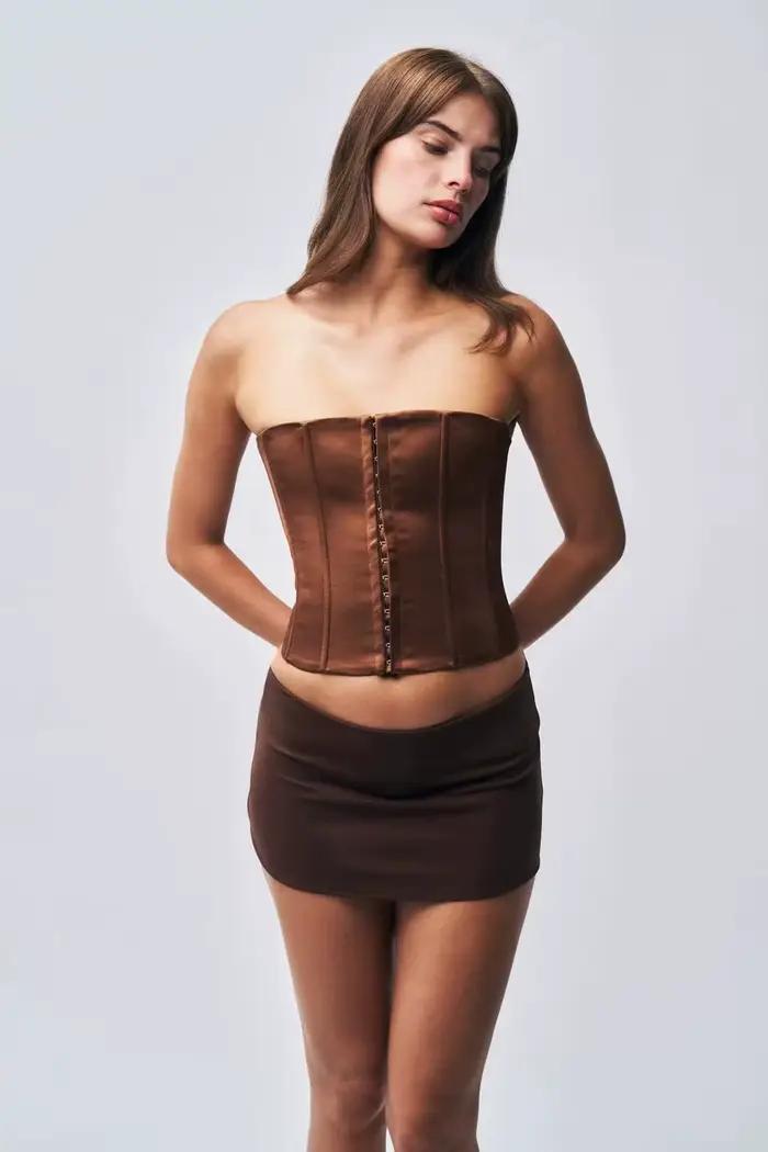 Jupe courte Guiz à taille basse