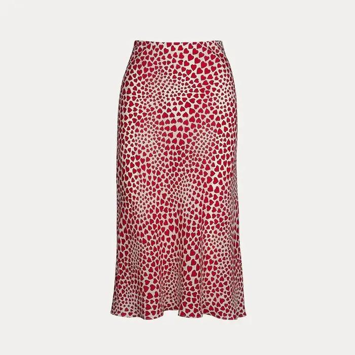 Klacwaya-Jupe crayon taille haute pour filles