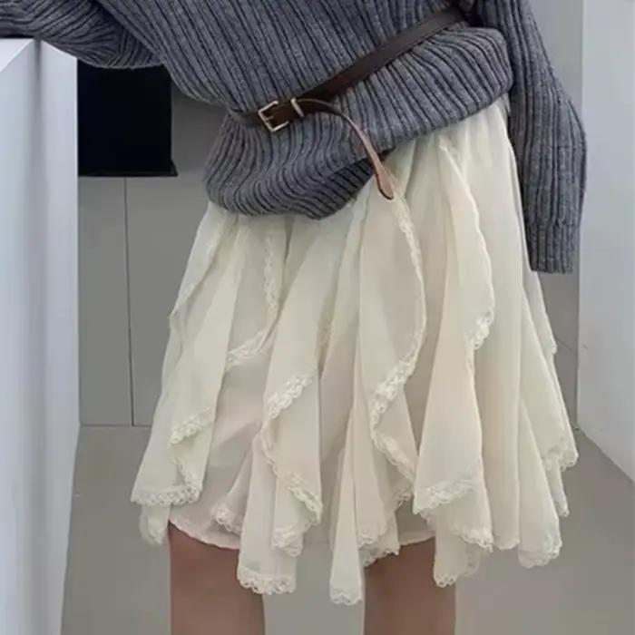 Jupe en dentelle et Tulle pour femmes