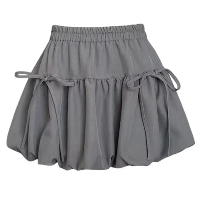 Zjaiss 2026 – Nouvelle jupe mini plissée style ballet avec nœud