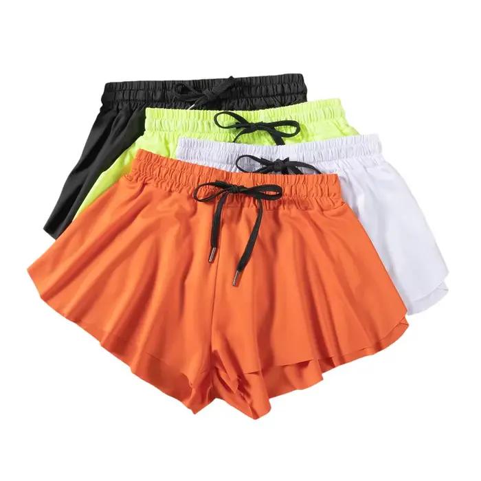 Nouvelle jupe-short de tennis taille haute pour femme 2026