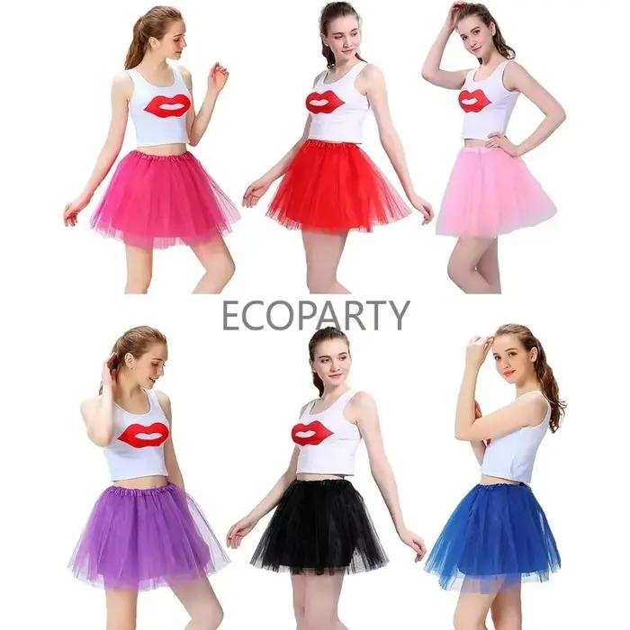 Jupes tutu en tulle pour femmes et filles