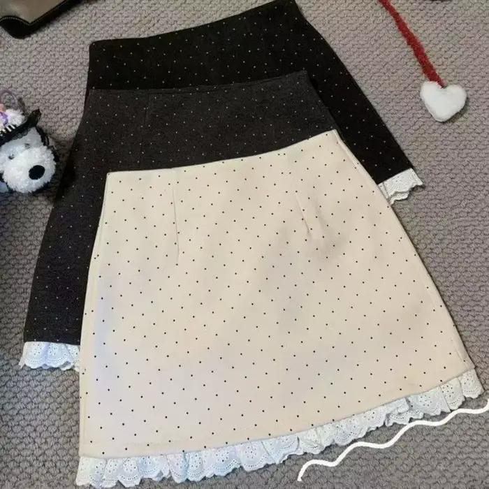 Mini-jupe élégante à taille haute