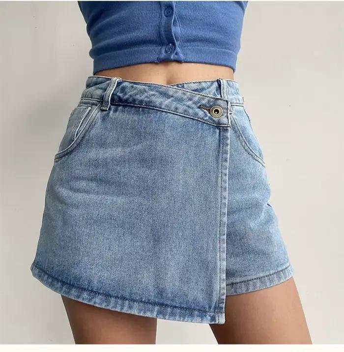 Jupe en jean, nouveau Design fin