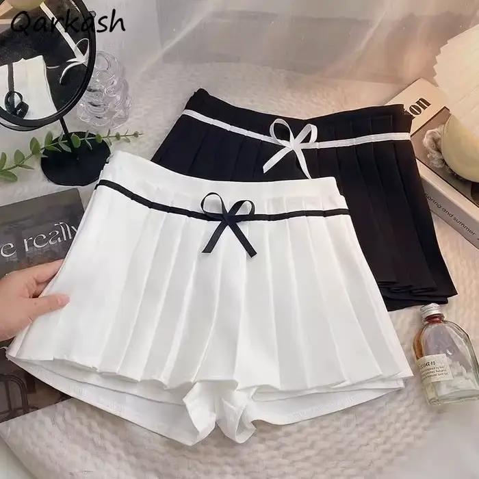 Mini jupes plissées pour femmes
