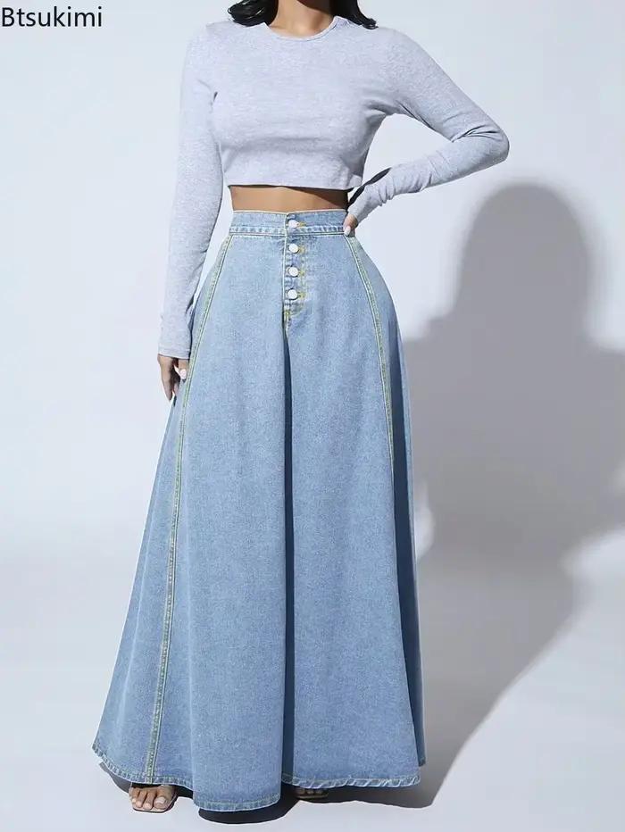 Jupe en jean pour femmes