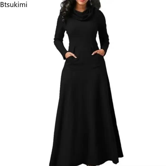 Robe longue élégante pour femme 2026
