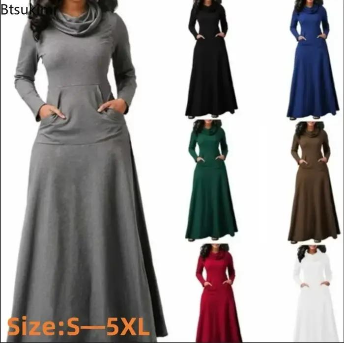 Robe longue élégante pour femme 2026
