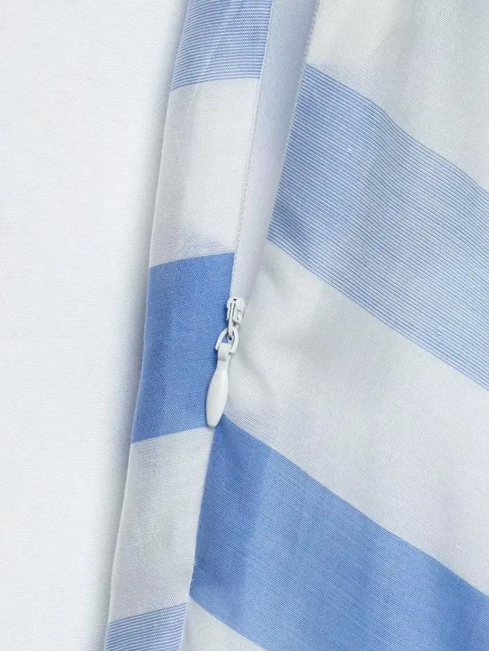 Jupe élégante rayée de marque pour femme