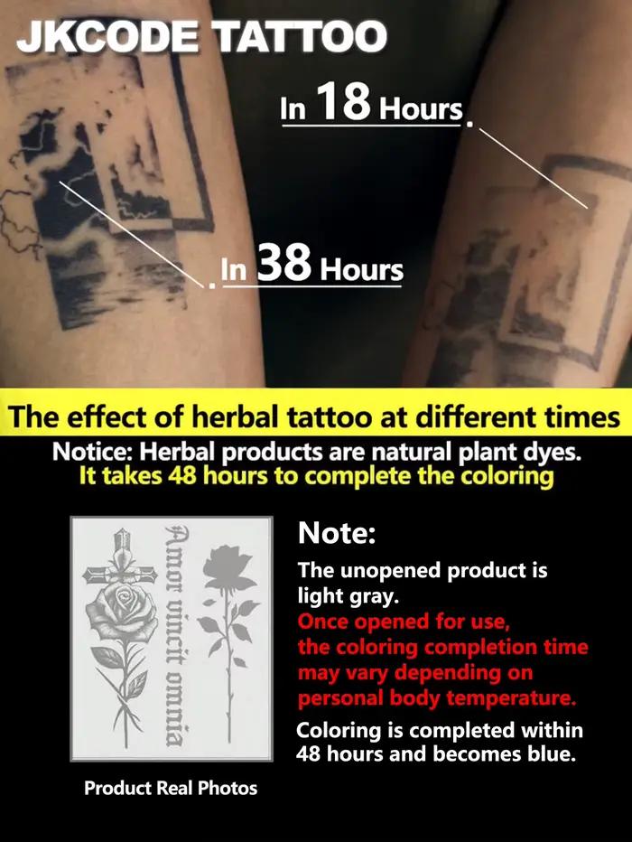 Tatouage semi-permanent |     Tatouages de style hip-hop « Get-Rich-Quick », motifs graffiti, totems porte-bonheur, tatouages pour le cou |     Peinture corporelle imperméable unisexe, tatouages tempo