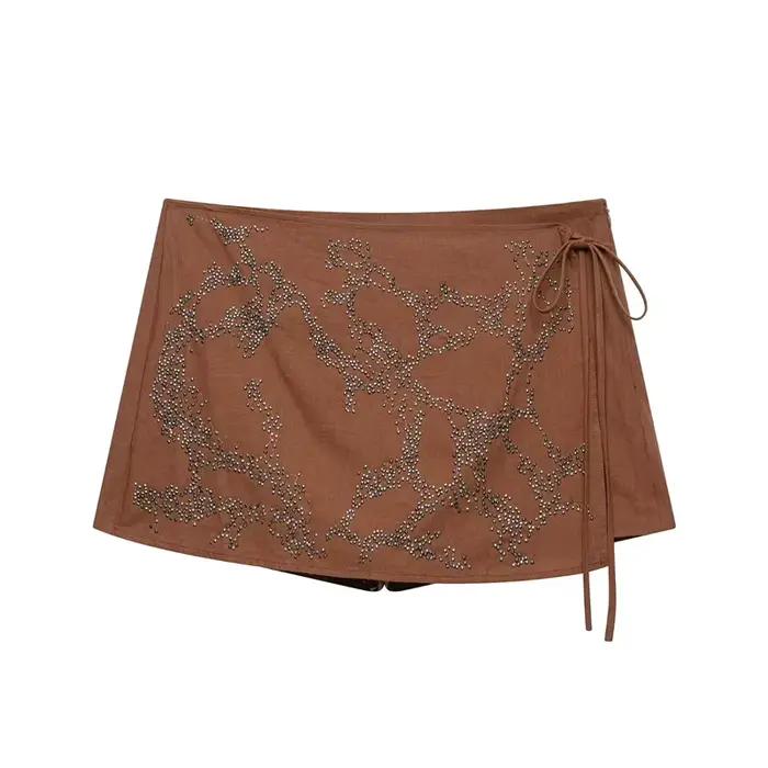 Jupes-culottes d'été pour femmes 2026 : Nouvelle collection élégante de mini-jupes taille haute