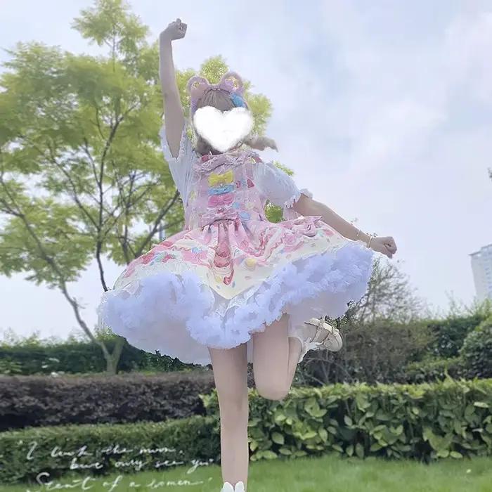 Jupons Lolita Style fleur