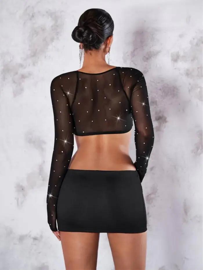 Jupe crayon taille haute de couleur pure pour femmes
